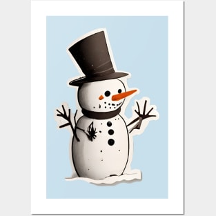 Cute Frosty Posters and Art